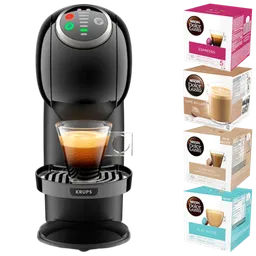 Aparat de cafea KRUPS KP340810 + Cafea Nescafe Dolce Gusto Black