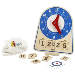 Joc educativ VIGA Learning Clock