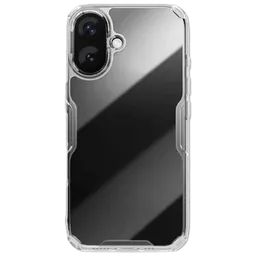 Husă pentru smartphone Apple iPhone 16 Plus (Nature Pro) White Transparent