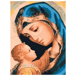 Pictură pe numere BrushMe Maica Domnului RBS25582FC