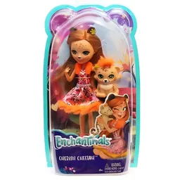 Păpușa Enchantimals „Ghepardul Charisse și Grincy”