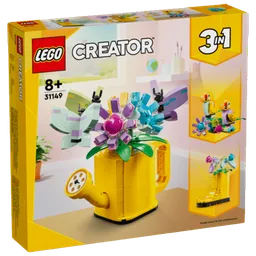 LEGO Flowers in Watering Can