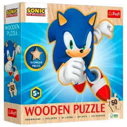 Puzzle Trefl Sonic (20284) Numărul de piese: 50, Vârsta recomandată: 3+