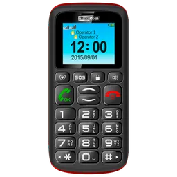 Maxcom Comfort MM428BB, Black 1.8", Dual SIM, microSD