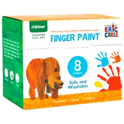 Set de creație Mideer Finger Paint Set pentru desen MD4110 Multicolor