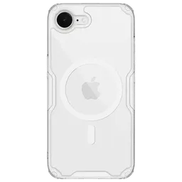 Husă pentru smartphone Apple iPhone 16e (Nature Pro Magnetic) White Transparent