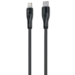 Cablu de alimentare Proove Soft Silicone Lightning / USB Type-C Black