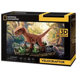 Puzzle 3D CubicFun Velociraptor (DS1053h)