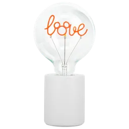 Lampă de masă fan Paladone Mickey LED Neon Bulb White