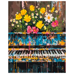 Pictură pe numere BrushMe Expresia muzicii BS54046