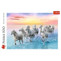 Puzzle Trefl Galloping white horses (37289)