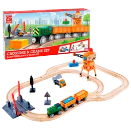 Tren Hape Tren de marfa cu macara E3732
Multicolor
Multicolor