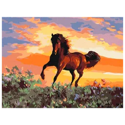 Pictură pe numere BrushMe Cal RBS6943FC