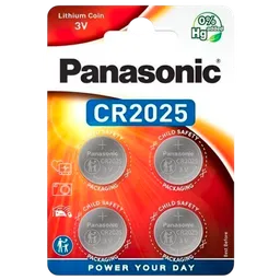 Baterie Panasonic Lithium Power CR2025 (4 buc.)