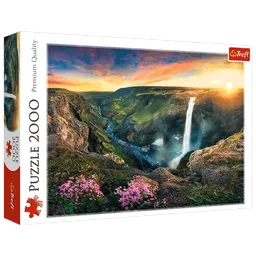 Puzzle Trefl Háifoss Waterfall Iceland (27091)