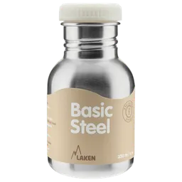 Sticlă pentru apă Laken Basic Steel Argintiu