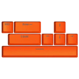 Accesorii pentru tastatură Hator Orange PBT Orange Gaming, Fără fir
