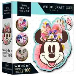Puzzle Trefl Elegant Minnie Mouse (20193) Numărul de piese: 190, Vârsta recomandată: 5+