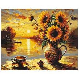 BrushMe Floarea-soarelui la apus