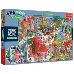 Puzzle Trefl Spy Guy (37479) Numărul de piese: 500, Vârsta recomandată: 10+