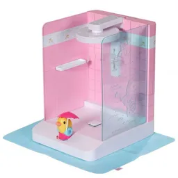 Accesorii pentru păpușă Zapf Bath Walk in Shower cabină duș 830604 3+