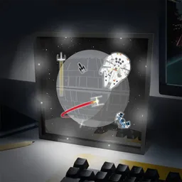 Lampă de masă fan Paladone Star Wars Black