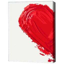 Pictură pe numere BrushMe Amprenta iubirii 1 RBS1026FC 40 x 30 cm, Pânză