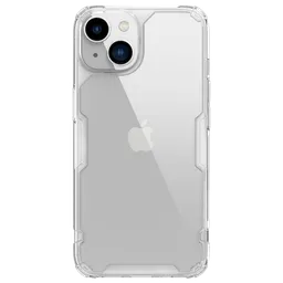 Husă pentru smartphone Apple iPhone 14 Plus (Nature Pro) White Transparent