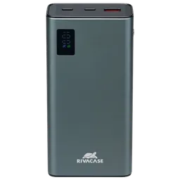 Power Bank 20000 mAh RivaCase VA1022 (22.5 W) Metallic Gray