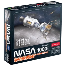 Puzzle 2D CubicFun APOLLO 11 Docking With Lunar Module (DS1029h)