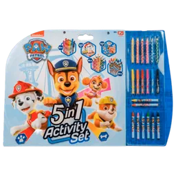 Set de creație Canenco 5 in 1 Activity Set Paw Patrol PW22306 Blue