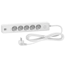 Prelungitor Schneider-Electric ST945U3W 3 m White