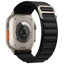 Curelușă Apple Watch WA13 Original series alpine loop nylon strap Black