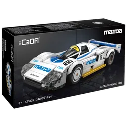 Constructor CaDa Mazda 787B White Numărul de piese 242, 6+