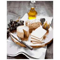 Pictură pe numere Strateg Plato de cașcaval VA-3677