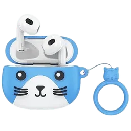 Căști Hoco EW46 +
husa Dodge cat Blue Fără fir / Personal / In ear
