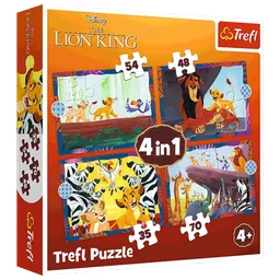 Puzzle Trefl Brave Lion King (34653)