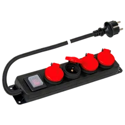 Prelungitor Scame PP2508 1.5 m Black