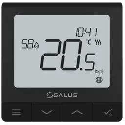 Termostat Salus SQ610BEE Black