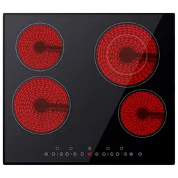 Plită încorporabilă electrică Midea MC-HF645 Black