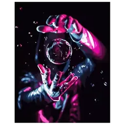 Pictură pe numere Strateg Vrăjitoare spațială DY301