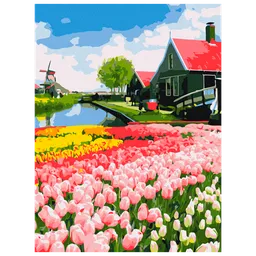 Pictură pe numere BrushMe Provincia olandeză RBS52716FC