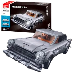 Constructor Sluban Spy car Gray Numărul de piese 325, 10+