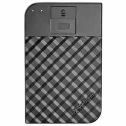 Unitate externă de stocare HDD Verbatim Fingerprint Secure 1 TB Black
