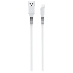 Cablu pentru telefon EVO KDS-65 USB Type-A/ USB Type-C White