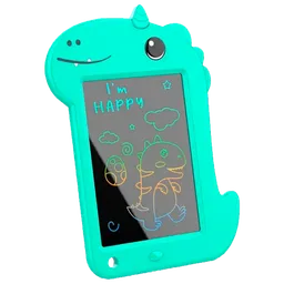 Tabletă grafică Helmet Kids Color Drawing Painting Dinosaur Green