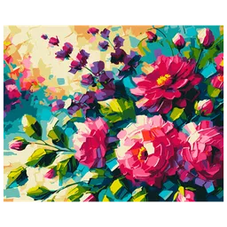 Pictură pe numere BrushMe Flori de vară. Oleg Loburak BS54159