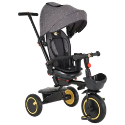 Triciclu Moni Orion Gray Metal / Pentru copii