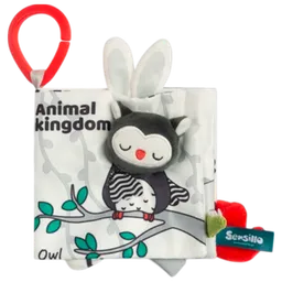 Jucărie educațională Sensillo Animals Owl Z-0371 Gray 0+