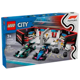 LEGO F1 Garage & Mercedes-Amg & Alpine Cars